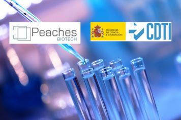 Peaches Biotech receives 598,000 euros from the CDTI for its PRS project on advanced therapies